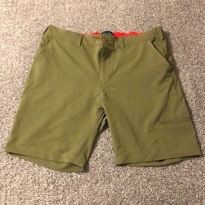 Welby Modern Fit Men’s Shorts - 34 Waist Olive